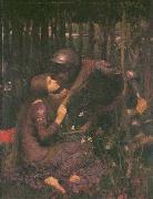 John William Waterhouse La Belle Dame sans Merci oil painting